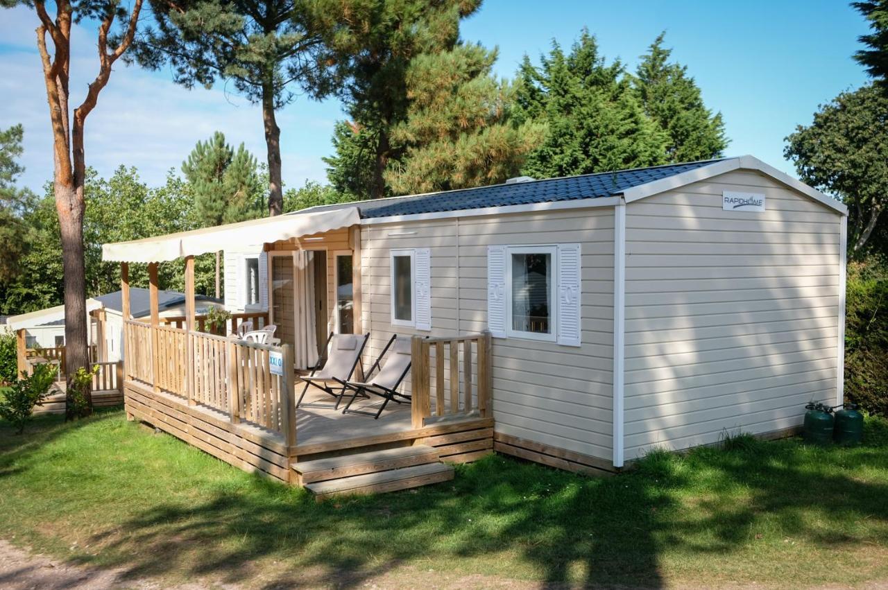 Mobil Home Xxl 4 Chambres - Camping Le Clos Cacheleux Miannay Exteriör bild