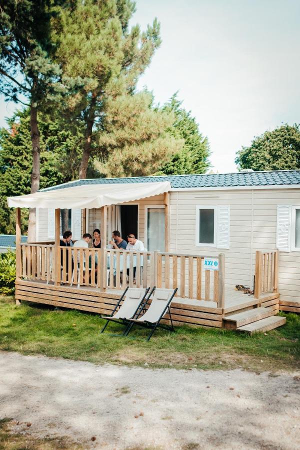 Mobil Home Xxl 4 Chambres - Camping Le Clos Cacheleux Miannay Exteriör bild